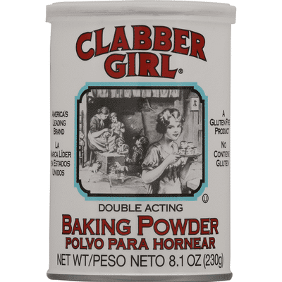 Clabber Girl Baking Powder, Double Acting