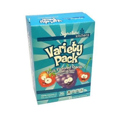 Signature Kitchens Variety Pack Fruit Snacks