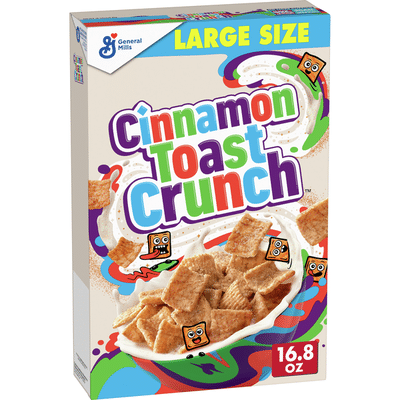 Cinnamon Toast Crunch Breakfast Cereal, Cinnamon Sugar Squares