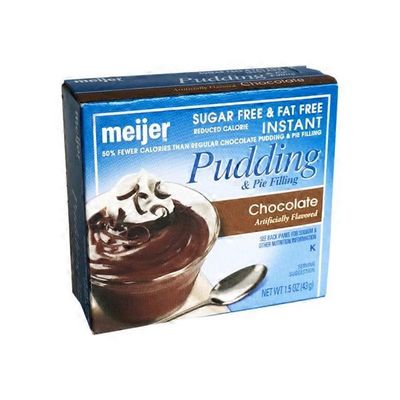 Meijer Sugar Free Chocolate Pudding & Pie Filling