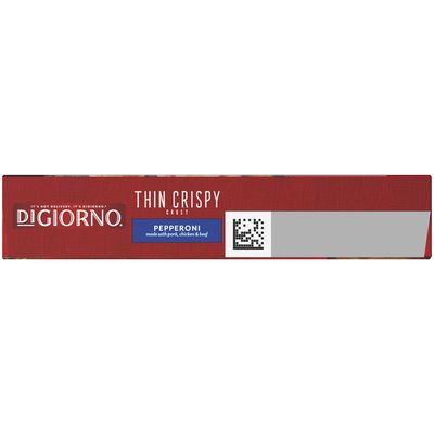 DiGiorno Small Pepperoni Thin Crispy Crust Frozen Pizza