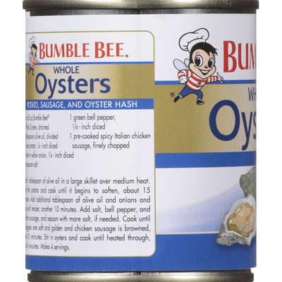 Bumble Bee Whole Oysters