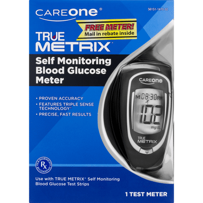 CareOne Blood Glucose Meter, Self Monitoring