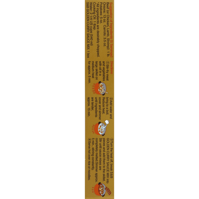 S&b Sauce Mix, Golden Curry, Medium Hot