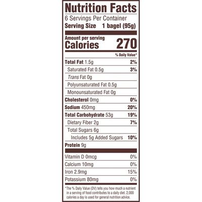 Thomas Plain Original Pre-Sliced Bagels