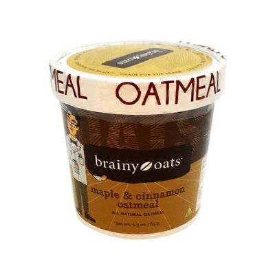 Brainy Oats Maple & Cinnamon Instant Oatmeal