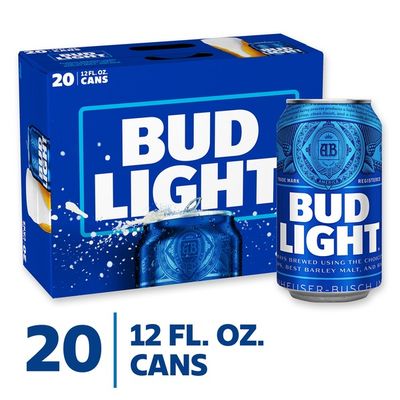 Bud Light Beer Cans
