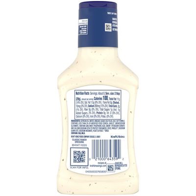 Kraft Classic Ranch Salad Dressing 8 Fl Oz Instacart