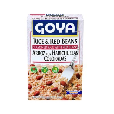 Goya Rice & Red Beans, Seasoned Rice Mix