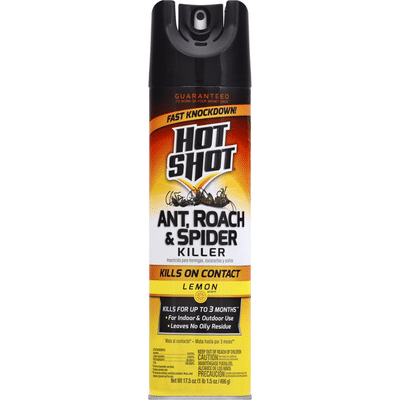 Hot Shot Ant, Roach & Spider Killer, Lemon Scent