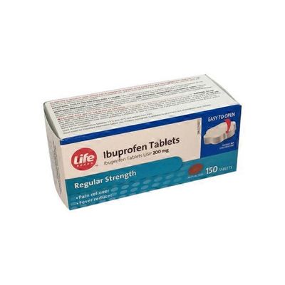 Life Brand 200 Milligram Ibuprofen Tablets (150 ct) - Instacart