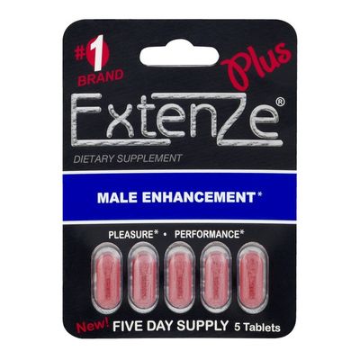 Extenze Plus Dietary Supplement Male Enhancement 5 Ct 5 Ct Instacart