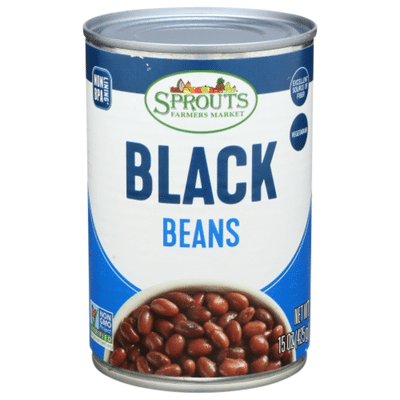 Sprouts Black Beans