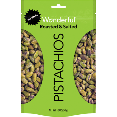 Wonderful Pistachios No Shells, Roasted & Salted