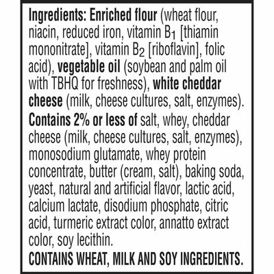 Cheez-It Cheese Crackers, Baked Snack Crackers, Office and Kids Snacks, White Cheddar