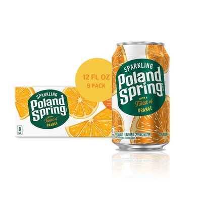 Poland spring Sparkling Water, Orange