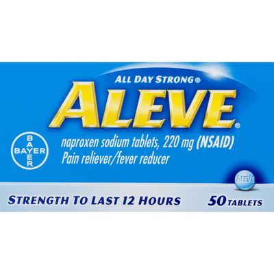 Aleve Pain Reliever/Fever Reducer Tablets