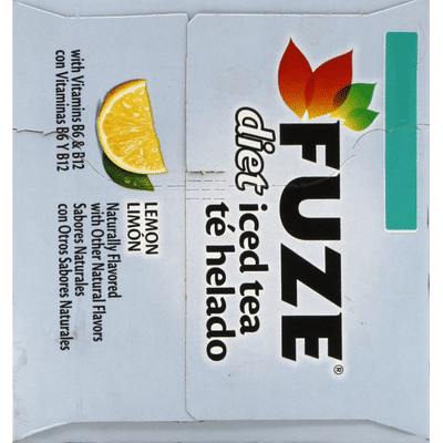 Fuze Diet Lemon Black Iced Tea