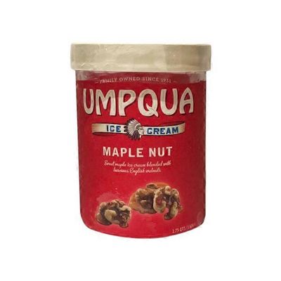 Umpqua Dairy Maple Nut Ice Cream
