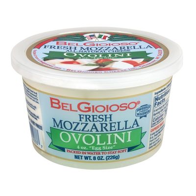 BelGioioso Fresh Mozzarella Cheese, Ovolini Cup