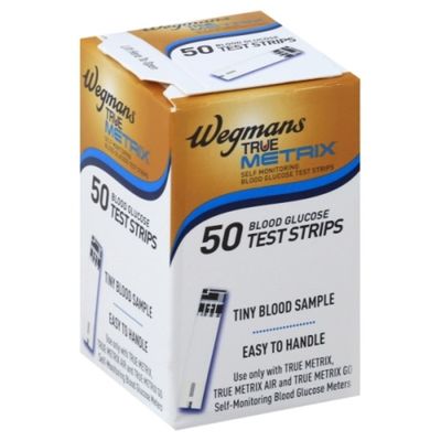 Wegmans True Metrix Blood Glucose Test Strips