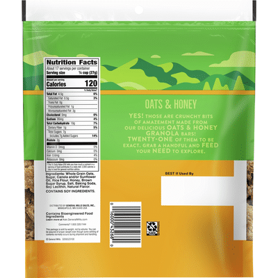 Nature Valley Granola Oats Honey Crunchy 16 Oz Instacart