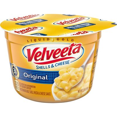 Kraft Velveeta Shells & Cheese Original Microwavable Shell Pasta & Cheese Sauce