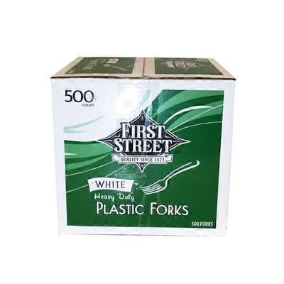 First Street Heavy Duty Plastic Forks