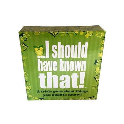 Hygge Games I Should Have Known That Party Trivia Card Game