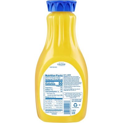 Tropicana Orange No Pulp with Calcium and Vitamin D Juice Beverage