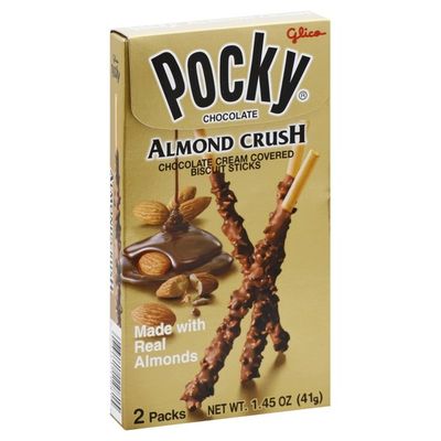 Pocky Biscuit Sticks, Chocolate, Almond Crush