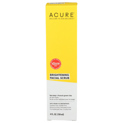 Acure Facial Scrub, Brightening