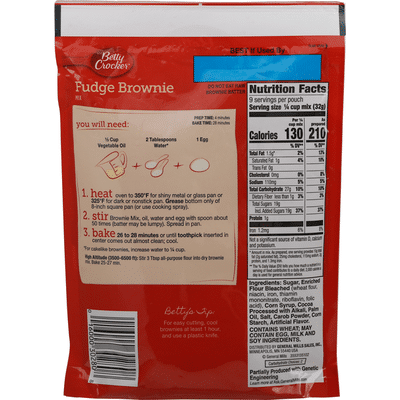 Betty Crocker Fudge Brownie Mix