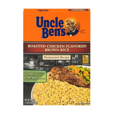 Uncle Ben S Restaurant Recipe Roasted Chicken Flavored Brown Rice 24 4 Oz Instacart