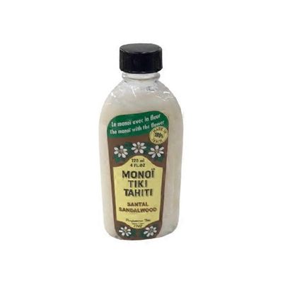 Monoi Tiare Tahiti Santal Sandalwood Coconut Oil