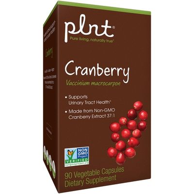 Plnt Cranberry Made With Natural Non Gmo Fruit Extract 400 Mg 90 Vegetarian Capsules 90 Ct Instacart