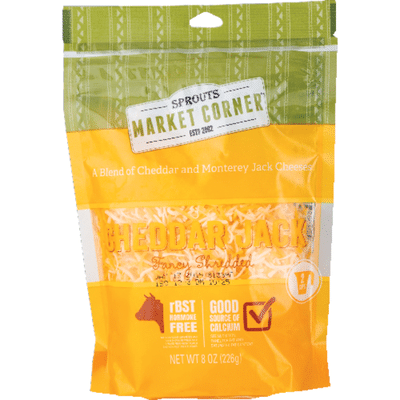 Sprouts Shredded Cheddar Jack Cheese