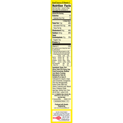 Betty Crocker Fruit Snacks, Gushers, Variety Snack Pack
