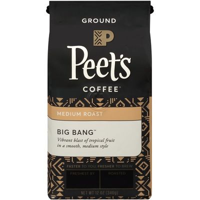 Peet's Coffee Big Bang Medium Roast Ground Coffee (12 oz ...