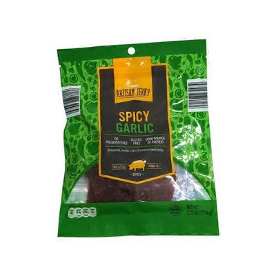 Simms Spicy Garlic Pork Jerky