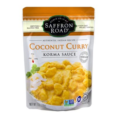 Saffron Road Korma Sauce, Coconut Curry, Mild