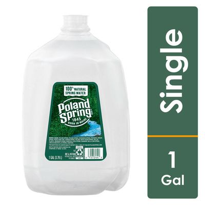 Poland spring 100% Natural Spring Water