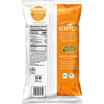 Cheetos Simply Puffs White Cheddar Cheese