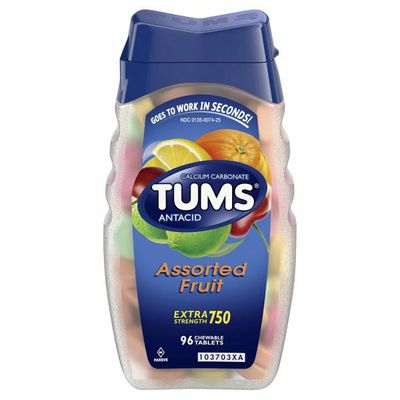 Tums Antacid Chewable Extra Strength Tablets, Antacid Chewable Extra Strength Tablets