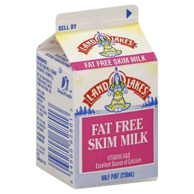 Land O Lakes Milk, Skim, Fat Free