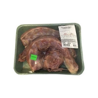 Organic Turkey Necks, Previously Frozen Package