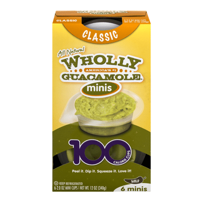 Wholly Guacamole Classic Guacamole Minis