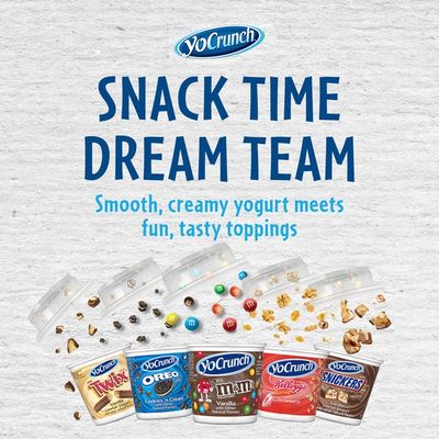 YoCrunch Low Fat Vanilla with M&Ms Yogurt