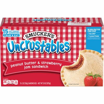 Smucker's Jam Sandwich, Peanut Butter & Strawberry