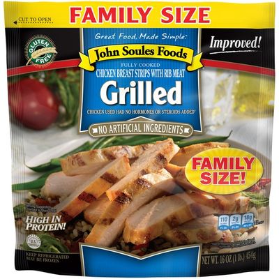 John Soules Foods Grilled Chicken Breast Strips